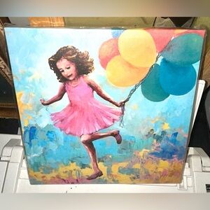 Colorful Balloon Canvas Art